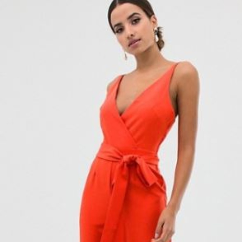 Asos Orange Jumpsuit